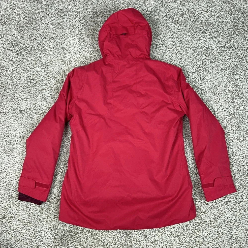 Under Armour Jacket Womens M Pink Red Storm 3 in 1 Hooded Ski Coat Outdoor Sport